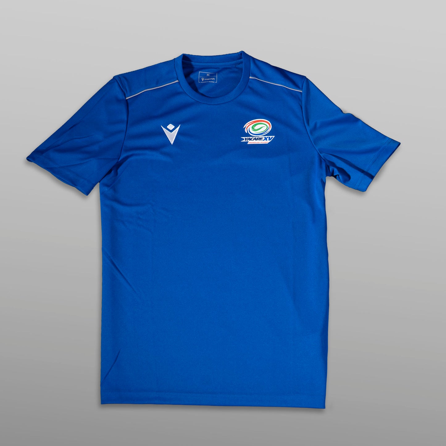 Remera para gym Azul Yacare XV