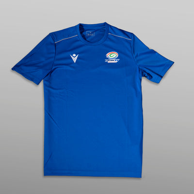 Remera para gym Azul Yacare XV
