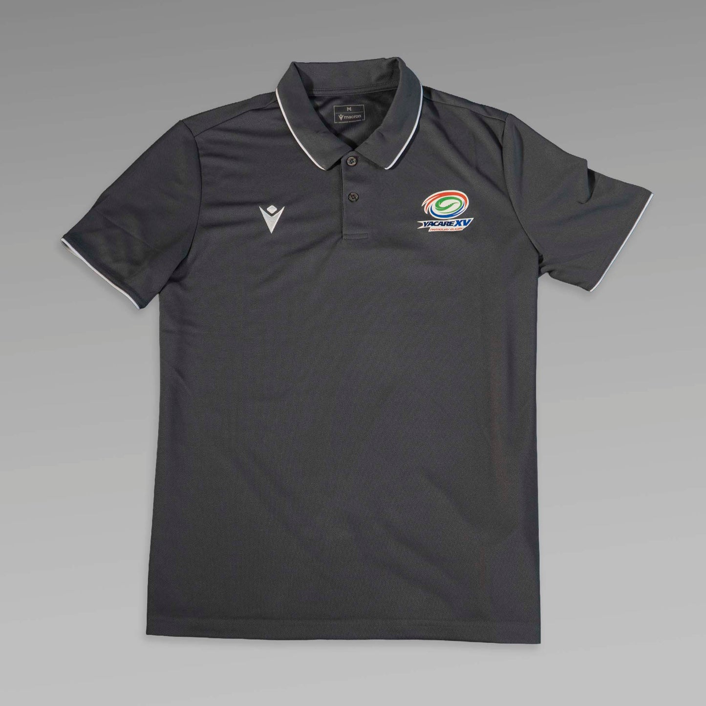 Remera polo gris Yacare XV